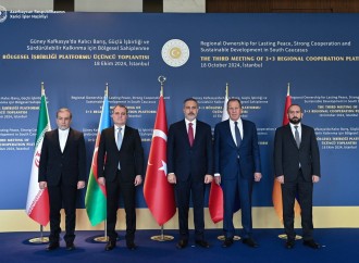 Türkiyədə "3+3" regional platforması üzrə XİN rəhbərlərinin iclası başlayıb