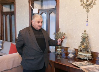 Heydər Əliyev Fondunun vitse-prezidenti Leyla Əliyeva çoban Xanışın ailəsi ilə görüşüb