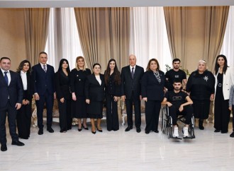 Heydər Əliyev Fondunun vitse-prezidenti Leyla Əliyeva Sumqayıtda “Ülviyyət” adlı tədbirdə iştirak edib