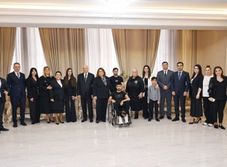 Heydər Əliyev Fondunun vitse-prezidenti Leyla Əliyeva Sumqayıtda “Ülviyyət” adlı tədbirdə iştirak edib
