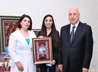 Heydər Əliyev Fondunun vitse-prezidenti Leyla Əliyeva Sumqayıtda “Ülviyyət” adlı tədbirdə iştirak edib