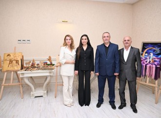 Heydər Əliyev Fondunun vitse-prezidenti Leyla Əliyeva Sumqayıtda “Ülviyyət” adlı tədbirdə iştirak edib