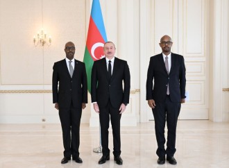 Prezident İlham Əliyev Ruandanın Azərbaycanda yeni təyin olunmuş səfirinin etimadnaməsini qəbul edib