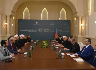 Əli Əsədov Dini Liderlərin Qlobal Sammitinin iştirakçıları ilə görüşlər keçirib