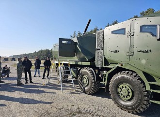 Zakir Həsənov Slovakiyada döyüş texnikaları ilə tanış olub
