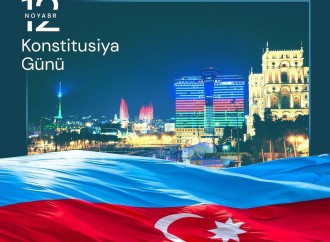 Birinci vitse-prezident Mehriban Əliyeva Konstitusiya Günü münasibətilə paylaşım edib