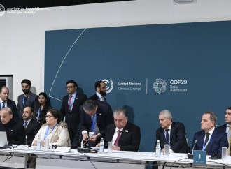 Ceyhun Bayramov “İqlim maliyyəsi” mövzusunda yüksək səviyyəli dəyirmi masa müzakirələrində çıxış etdi