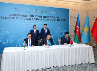 Azərbaycan, Qazaxıstan və Çin Bakı Limanında yeni İntermodal Yük Terminalının inşası üçün birgə müəssisə yaradıb