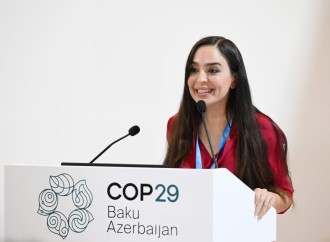 Heydər Əliyev Fondunun vitse-prezidenti Leyla Əliyeva Xəzər dənizinin mühafizəsinə dair dəyirmi masa müzakirələrində iştirak edib