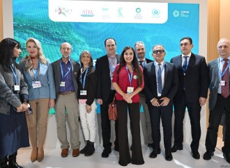 Heydər Əliyev Fondunun vitse-prezidenti Leyla Əliyeva Xəzər dənizinin mühafizəsinə dair dəyirmi masa müzakirələrində iştirak edib
