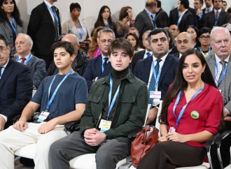 Heydər Əliyev Fondunun vitse-prezidenti Leyla Əliyeva Xəzər dənizinin mühafizəsinə dair dəyirmi masa müzakirələrində iştirak edib