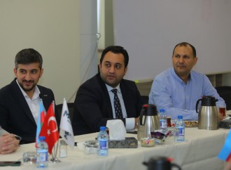 MÜSİAD İdarə Heyətinin üzvü Altuğ Karataş və “MÜSİAD İnvest”in sədri Serhat Kısakürek MÜSİAD Azərbaycan mərkəzini ziyarət edib