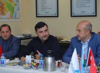MÜSİAD İdarə Heyətinin üzvü Altuğ Karataş və “MÜSİAD İnvest”in sədri Serhat Kısakürek MÜSİAD Azərbaycan mərkəzini ziyarət edib