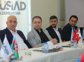 MÜSİAD İdarə Heyətinin üzvü Altuğ Karataş və “MÜSİAD İnvest”in sədri Serhat Kısakürek MÜSİAD Azərbaycan mərkəzini ziyarət edib