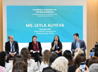 Heydər Əliyev Fondunun vitse-prezidenti Leyla Əliyeva COP29 çərçivəsində gənclərin ətraf mühit savadlılığının artırılmasına dair müzakirələrdə iştirak edib