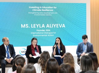 Heydər Əliyev Fondunun vitse-prezidenti Leyla Əliyeva COP29 çərçivəsində gənclərin ətraf mühit savadlılığının artırılmasına dair müzakirələrdə iştirak edib