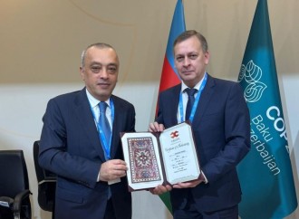 Rusiya ilə Xəzər dənizindəki ekoloji problemlərin həlli ilə bağlı əməkdaşlıq məsələləri müzakirə olunub