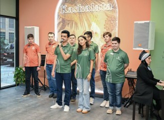 Heydər Əliyev Fondunun vitse-prezidenti Leyla Əliyeva Bakıda ilk inklüziv iaşə obyekti olan “Kaşalata” kafeni ziyarət edib