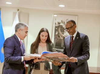 Leyla Əliyeva Ruanda Prezidenti ilə görüşüb