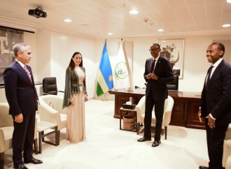 Leyla Əliyeva Ruanda Prezidenti ilə görüşüb