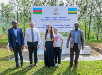 Heydər Əliyev Fondunun dəstəyi ilə Ruanda məktəbi içməli su ilə təchiz olunub