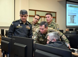 Özbəkistan hərbi mütəxəssisləri Azərbaycanda Mərkəzi Komanda Məntəqəsinə baş çəkdilər