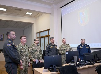 Özbəkistan hərbi mütəxəssisləri Azərbaycanda Mərkəzi Komanda Məntəqəsinə baş çəkdilər