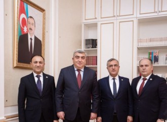 Quba Rayon İcra Hakimiyyətinin başçısı Mediasiya Şurasının rəhbərliyini qəbul edib