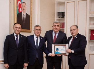 Quba Rayon İcra Hakimiyyətinin başçısı Mediasiya Şurasının rəhbərliyini qəbul edib