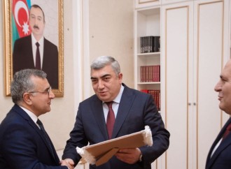 Quba Rayon İcra Hakimiyyətinin başçısı Mediasiya Şurasının rəhbərliyini qəbul edib