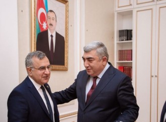 Quba Rayon İcra Hakimiyyətinin başçısı Mediasiya Şurasının rəhbərliyini qəbul edib
