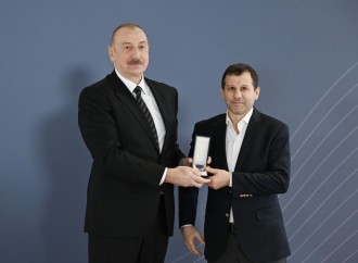 Prezident İlham Əliyev 2024-cü ilin idman yekunlarına həsr olunan mərasimdə iştirak edib