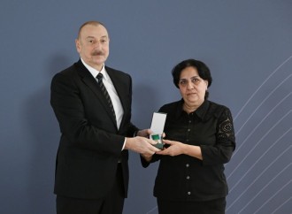 Prezident İlham Əliyev 2024-cü ilin idman yekunlarına həsr olunan mərasimdə iştirak edib