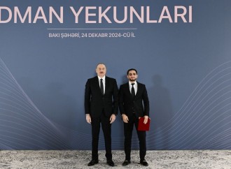 Prezident İlham Əliyev 2024-cü ilin idman yekunlarına həsr olunan mərasimdə iştirak edib