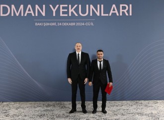 Prezident İlham Əliyev 2024-cü ilin idman yekunlarına həsr olunan mərasimdə iştirak edib