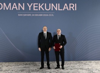 Prezident İlham Əliyev 2024-cü ilin idman yekunlarına həsr olunan mərasimdə iştirak edib