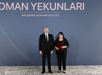 Prezident İlham Əliyev 2024-cü ilin idman yekunlarına həsr olunan mərasimdə iştirak edib