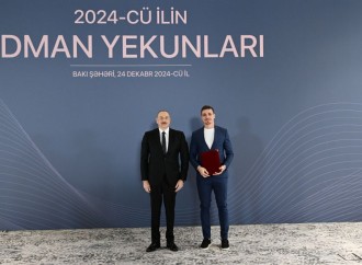 Prezident İlham Əliyev 2024-cü ilin idman yekunlarına həsr olunan mərasimdə iştirak edib
