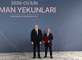 Prezident İlham Əliyev 2024-cü ilin idman yekunlarına həsr olunan mərasimdə iştirak edib