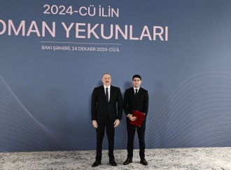 Prezident İlham Əliyev 2024-cü ilin idman yekunlarına həsr olunan mərasimdə iştirak edib