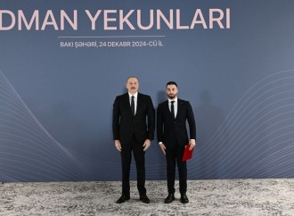 Prezident İlham Əliyev 2024-cü ilin idman yekunlarına həsr olunan mərasimdə iştirak edib