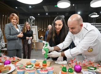 Heydər Əliyev Fondunun vitse-prezidenti Leyla Əliyeva və Bakı Media Mərkəzinin rəhbəri Arzu Əliyeva DOST İnklüziv İnkişaf və Yaradıcılıq Mərkəzini ziyarət ediblər