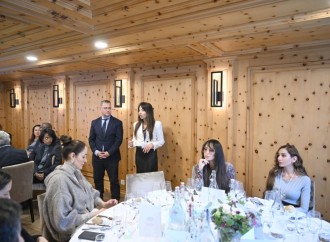 Heydər Əliyev Fondunun vitse-prezidenti Leyla Əliyeva Davos Dünya İqtisadi Forumu çərçivəsində keçirilən tədbirdə iştirak edib