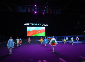 Bakıda batut gimnastikası və tamblinq üzrə Dünya Kubokunun açılış mərasimi keçirilib