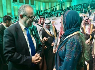Heydər Əliyev Fondunun vitse-prezidenti Leyla Əliyeva 4-cü Ər-Riyad Beynəlxalq Humanitar Forumunda iştirak edir