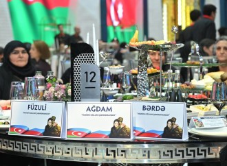 Arzu Əliyeva şəhid anaları ilə birgə iftar məclisində iştirak edib