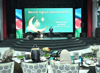Arzu Əliyeva şəhid anaları ilə birgə iftar məclisində iştirak edib