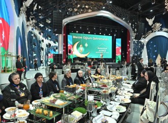 Arzu Əliyeva şəhid anaları ilə birgə iftar məclisində iştirak edib
