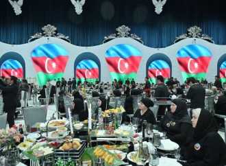 Arzu Əliyeva şəhid anaları ilə birgə iftar məclisində iştirak edib