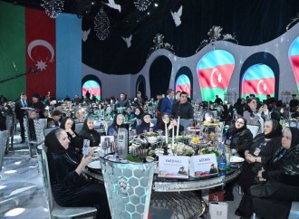 Arzu Əliyeva şəhid anaları ilə birgə iftar məclisində iştirak edib